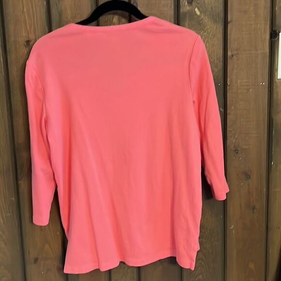 Ladies size small Orvis salmon long sleeve shirt. - Picture 5 of 5